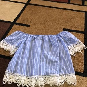 Off the shoulder top